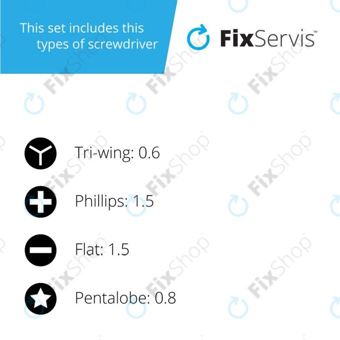 FixPremium - Simple Toolkit for Mobile Phone Assembly 9in1