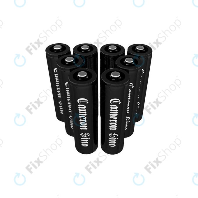 Rechargeable Battery, CameronSino AA, 8pcs, 2200mAh, Ni-MH, 1.2V, –, HQ