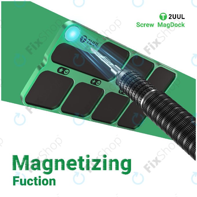 Magnetic Screw Storage Pad, Alloy, 2UUL ST95