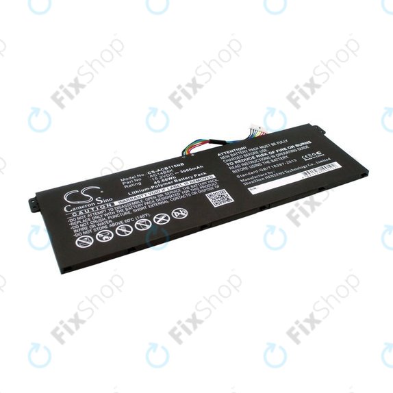 Battery for Acer Aspire 5, 7 E5, V3, Chromebook 11, 13, 15, 3000mAh, Li-Pol, 15.2V, AC14B18K, HQ