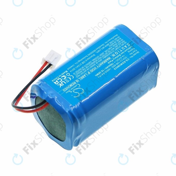 Ecovacs Winbot W-series - Battery S04-LI-148-650, 14500-S41PJ Li-Ion 14.8V 700mAh HQ
