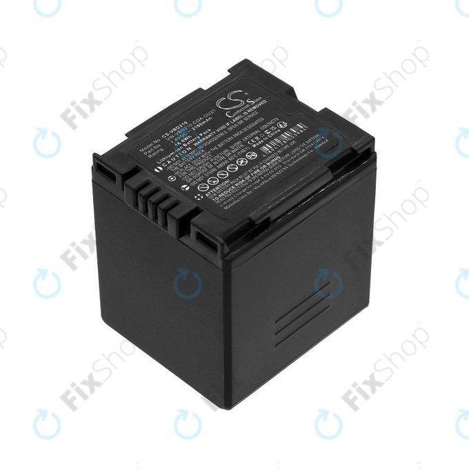 Battery for Panasonic NV, PV, VDR, Hitachi DZ, 2160mAh, Li-Ion, 7.4V, BZ-BP14S, HQ