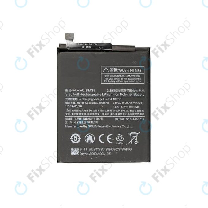 Xiaomi Mi Mix 2, 2S - Battery BM3B 3400mAh
