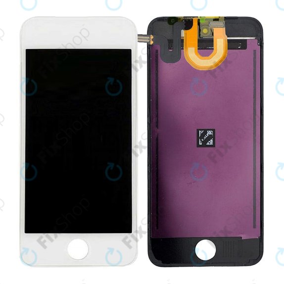 LCD Display for iPod Touch (5th Gen, 6th Gen, 7th Gen), White, Touch Screen with Frame