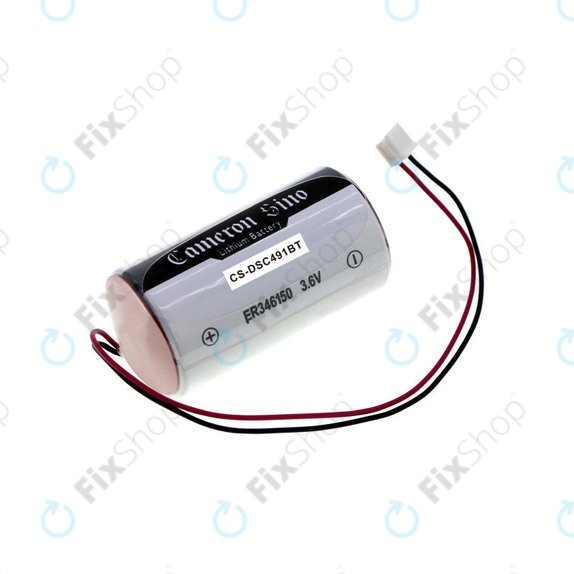 Battery for DSC WT4911B, WT4911R Wireless Outdoor Siren, 14500mAh, Li-MnO2, 3.6V, ER34615M-T1, HQ