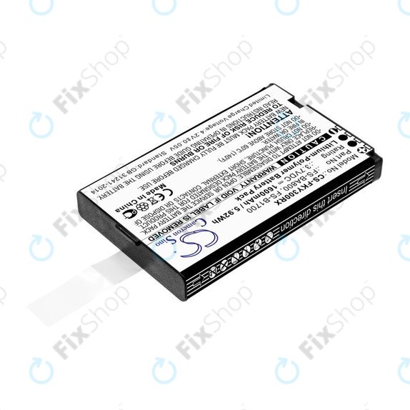 Battery for Flysky FA605, FS-GT2B, FS-I10, 1600mAh, Li-Pol, 3.7V, FS-BA800, HQ
