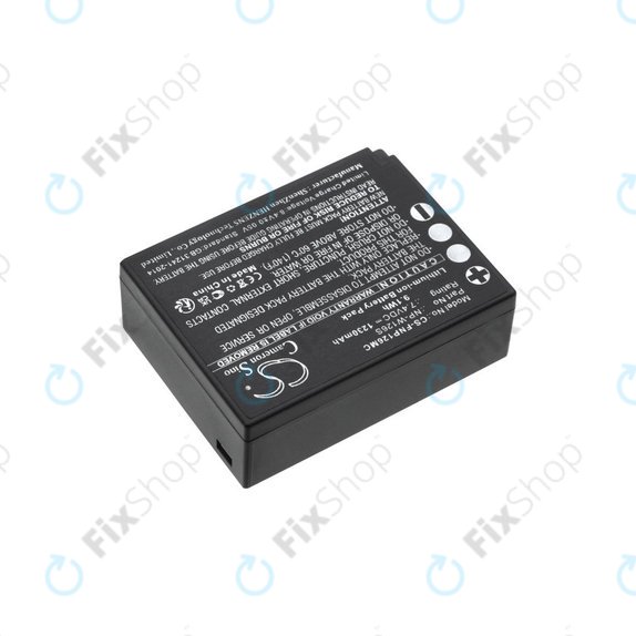Battery for Fujifilm Finepix Hs30, X-T30, 1230mAh, Li-Ion, 7.4V, NP-W126S, HQ