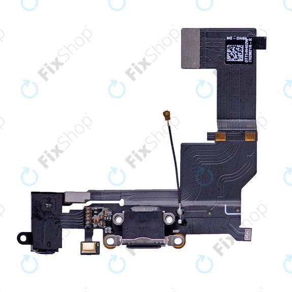 Apple iPhone SE - Charging Connector + Flex Cable (Black)