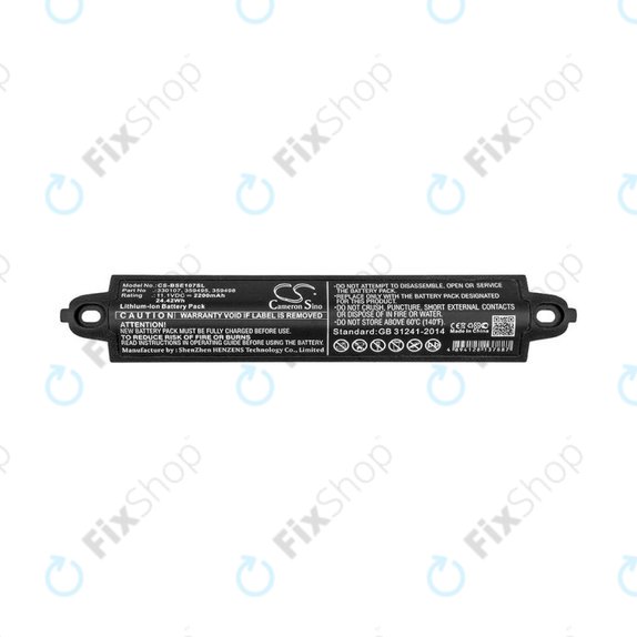 Battery for Bose SoundLink 1, 2, 3, 2200mAh, Li-Ion, 11.1V, 330107, HQ