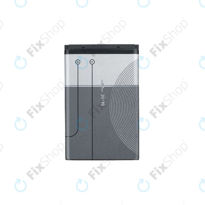 Nokia C2-01,C2-05,C1-01 - Battery BL-5C 1020mAh