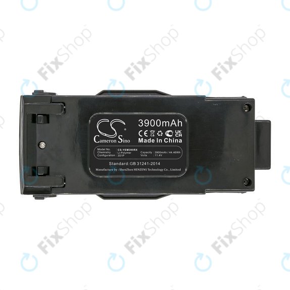 Battery for Yuneec Mantis G, Q, 3900mAh, Li-Pol, 11.4V, YUNB3S2800, HQ