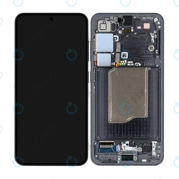 Samsung Galaxy S25 - LCD Display + Touch Screen + Frame (Blueblack) - GH82-36329E Genuine Service Pack