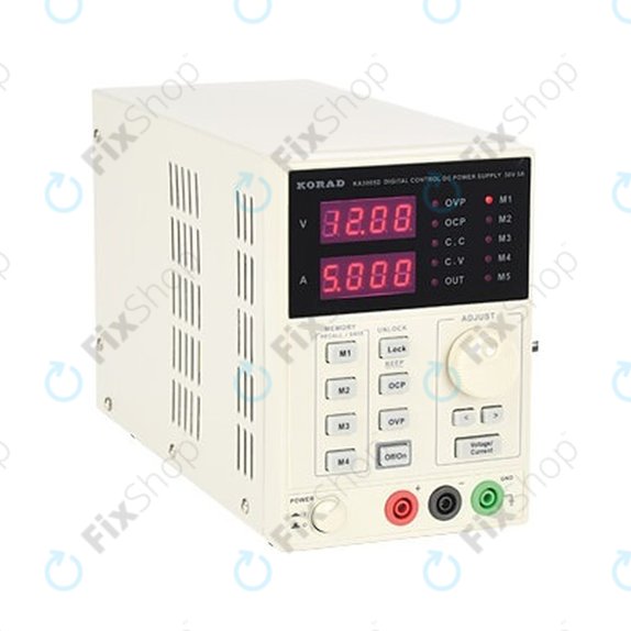 Korad KA3005D - Regulated DC Power Supply (0-30V, 0-5A)