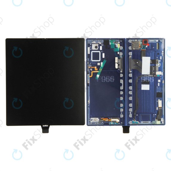 Samsung Galaxy Z Fold 7 F966B - LCD Display + Touch Screen + Frame (Blue Shadow) - GH82-37548B Genuine Service Pack