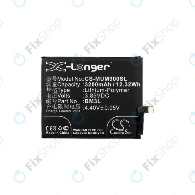 Xiaomi Mi 9 - Battery BM3L 3200mAh HQ