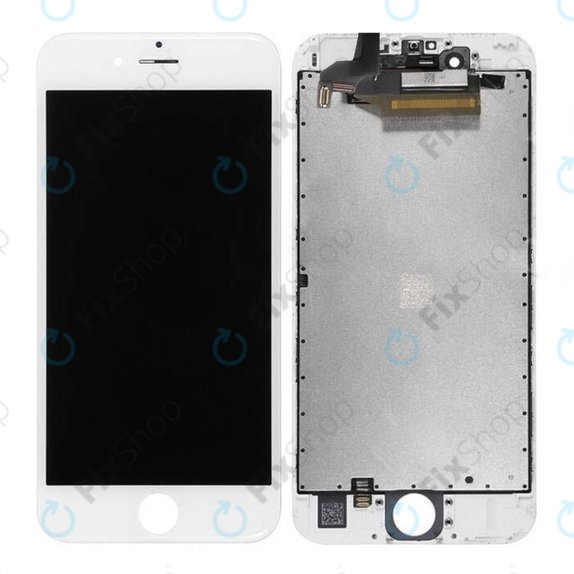 Display for iPhone 6S, White, Touch Screen with Frame