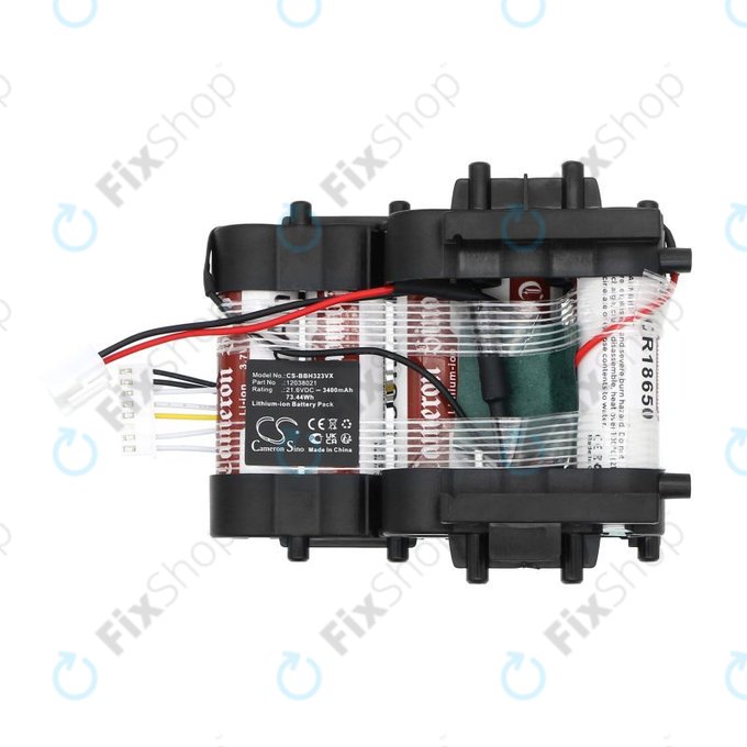 Battery for Bosch Flexxo Series 4, Flexxo Gen2 Series, 3400mAh, Li-Ion, 21.6V, 12026553, HQ