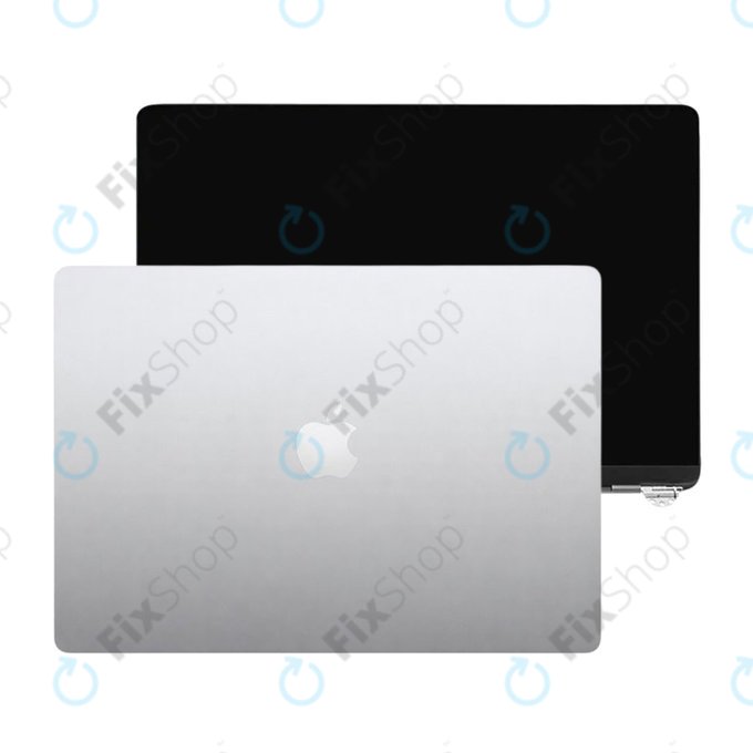 LCD display for MacBook Air 13", A3113 (2024), with front glass and cover, Silver, 661-40279, Genuine Apple