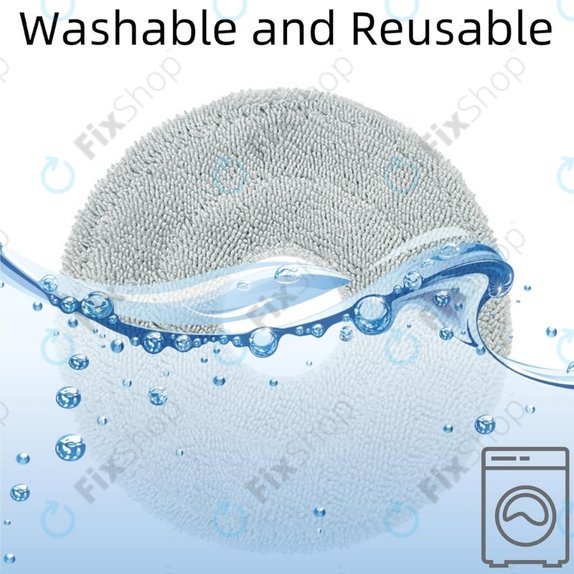 Mop Cloth, 2pcs for Xiaomi Robot Vacuum X20 Max, X20 Pro