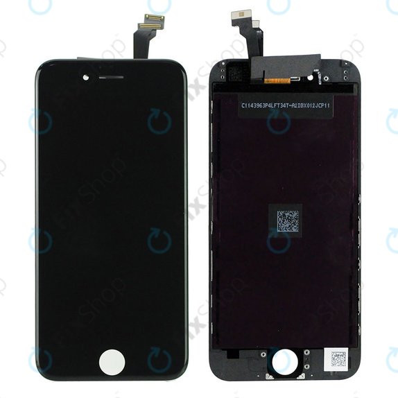 Display for iPhone 6, Black, Touch Screen with Frame