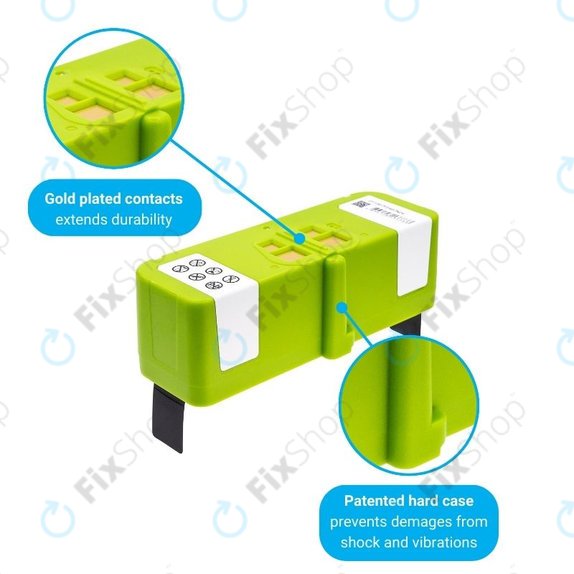 iRobot Roomba 600, 800, 900-series - Battery 4502233, 4374392, 2130LI Li-Ion 14.4V 4000mAh HQ