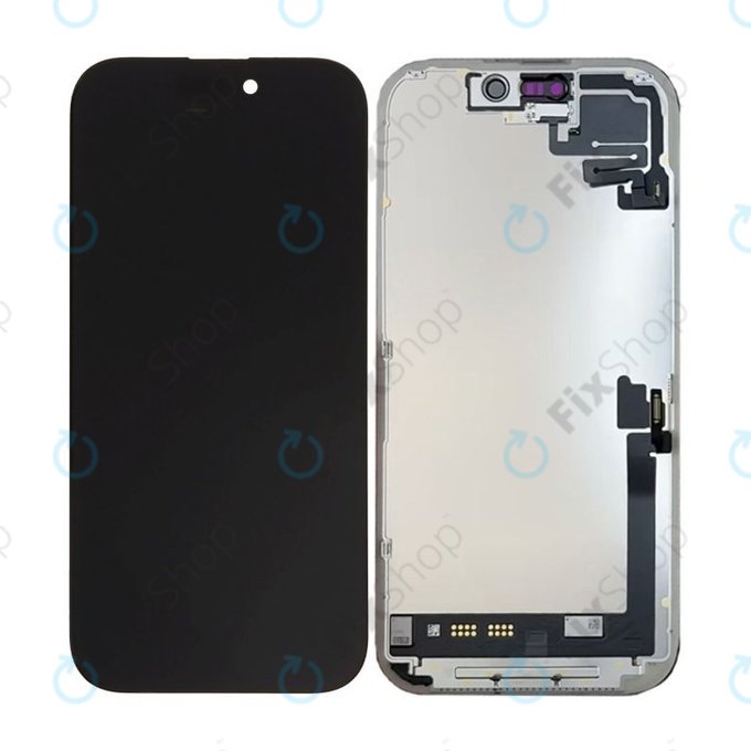 Display Soft OLED 120Hz for iPhone 17, Touch Screen with Frame, DIAGNOSTIC