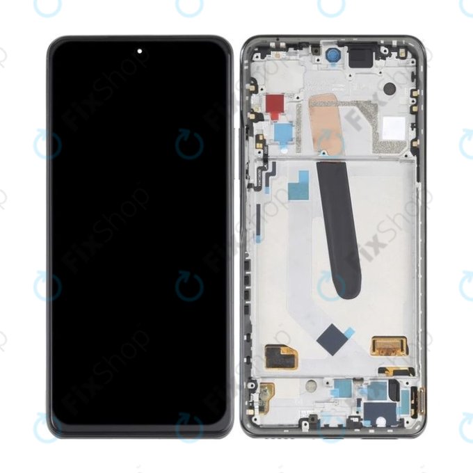Xiaomi Mi 11i - LCD Display + Touch Screen + Frame (Cosmic Black) OLED