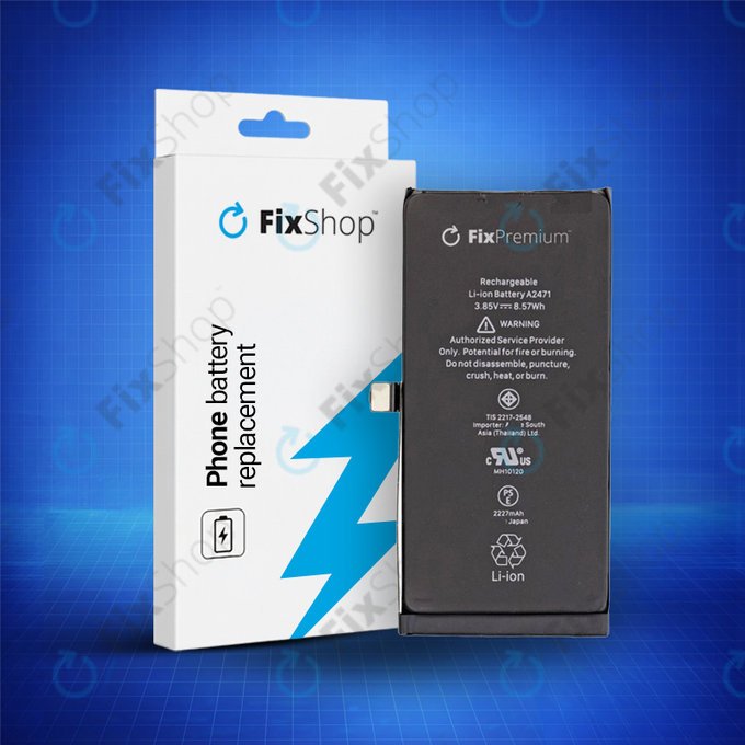 Battery for iPhone 12 Mini, 2227mAh, FixPremium