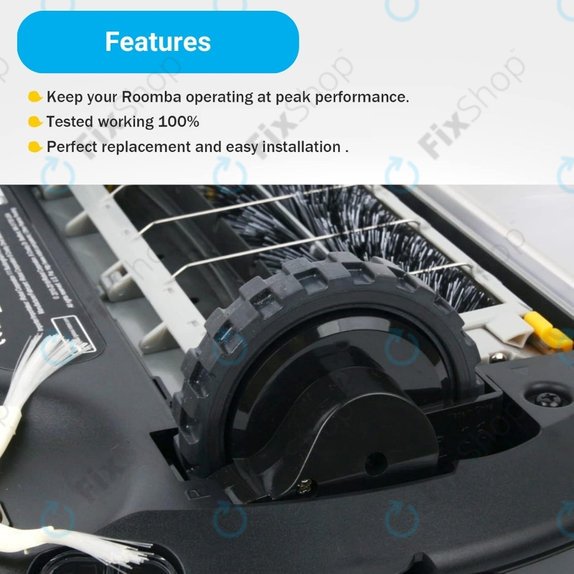 iRobot Roomba 500, 600, 700, 800, 900-series - Wheel with Motor (Right)