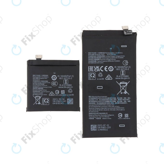 OnePlus Open - Battery BLPA01, BLPA03 4805mAh (2pcs)