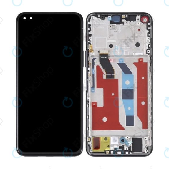 Huawei Nova 8i NEN-L22 NEN-LX1 - LCD Display + Touch Screen + Frame (Starry Black) TFT