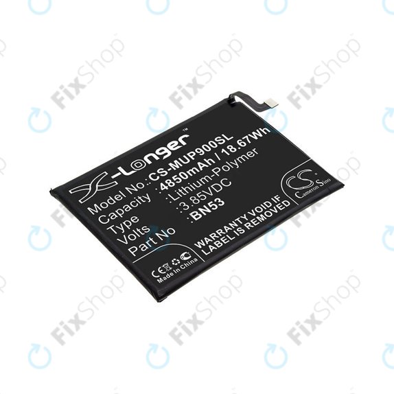 Xiaomi Redmi Note 9 Pro - Battery BN53 4850mAh HQ