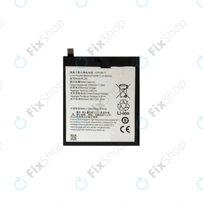 Motorola Moto M XT1663 - Battery BL265 3000mAh