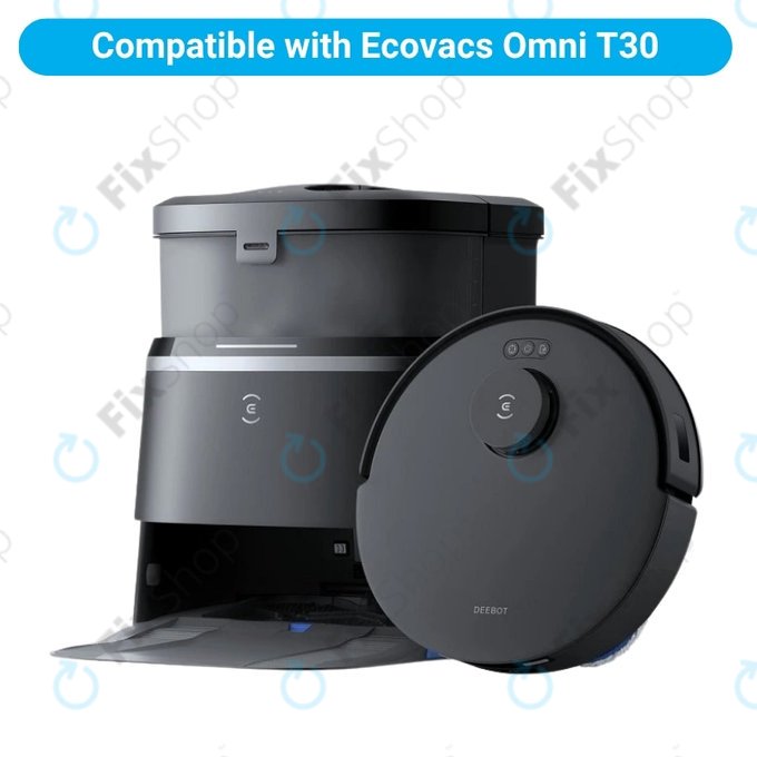 Replacement set for Ecovacs Omni T30 (2x Main brush, 4x Filter, 4x Side brush)