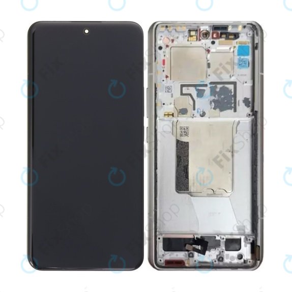 Xiaomi 14 Ultra - LCD Display + Touch Screen + Frame (White) OLED