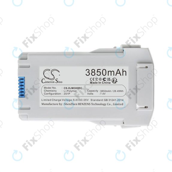 Battery for DJI Mini 3, Mini 3 Pro, Mini 4, Mini 4 Pro, 3850mAh, Li-Pol, 7.4V, BWX162-2453-7.38, HQ