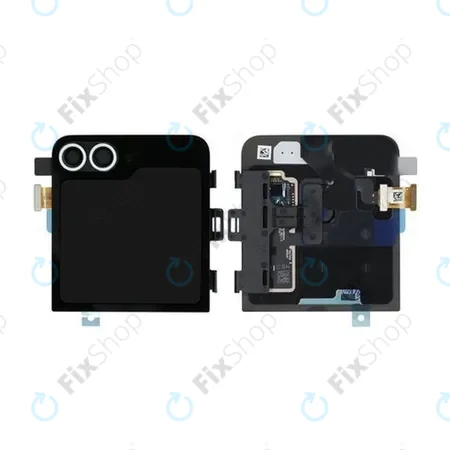 Samsung Galaxy Z Flip 6 F741B - LCD Display + Touch Screen + Frame (External) (Mint) - GH97-30012D Genuine Service Pack