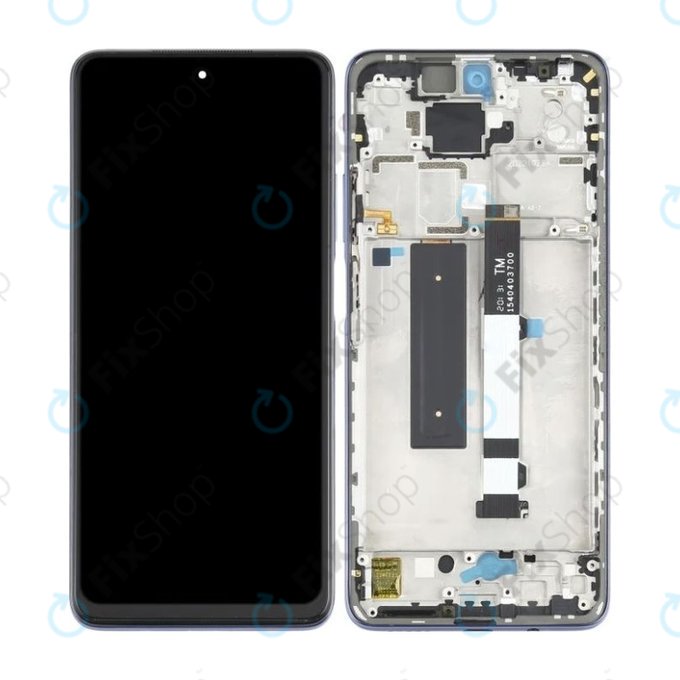 Xiaomi Mi 10T Lite 5G - LCD Display + Touch Screen + Frame (Pearl Gray) TFT