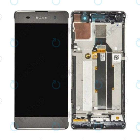 Sony Xperia XA F3111 - LCD Display + Touch Screen + Frame (Graphite Black) - 78PA3100010, 78PA3100090 Genuine Service Pack