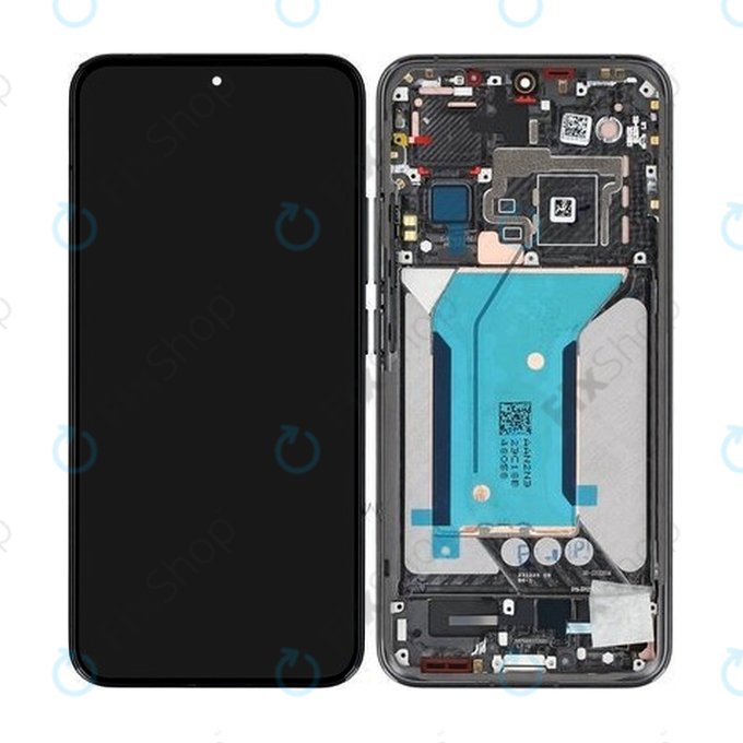 Xiaomi 14 23127PN0CC - LCD Display + Touch Screen + Frame (Black) - 56000400N300 Genuine Service Pack
