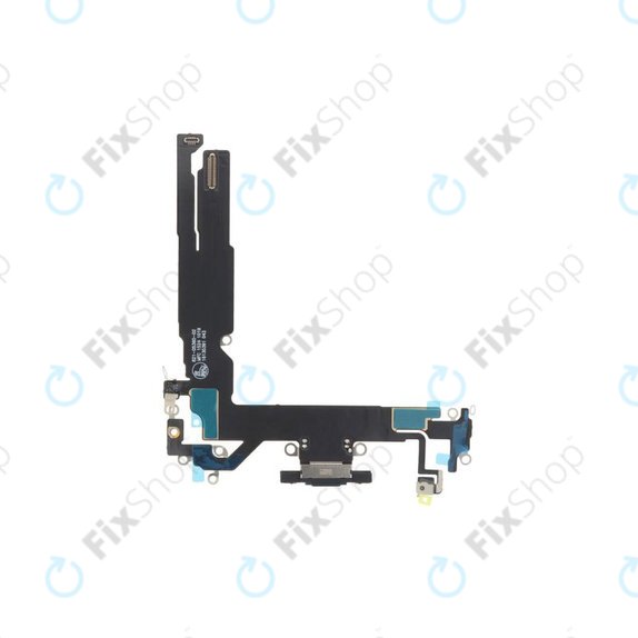 Apple iPhone 16 - Charging Connector + Flex Cable (Black)