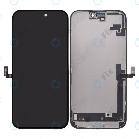 Display Hard OLED for iPhone 16 Plus, Touch Screen with Frame, FixPremium