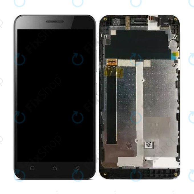 Lenovo VIBE C A2020 - LCD Display + Touch Screen + Frame (Black) TFT
