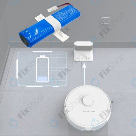 14,4 V 3400 mAh batterij compatibel met 360 S6, S8, Rowenta X-plorer 75