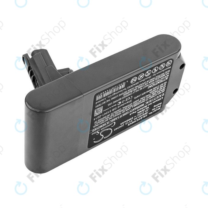 Dyson V10 - Battery 969352-02, SV12, 206340 Li-Ion 25.2V 2500mAh HQ