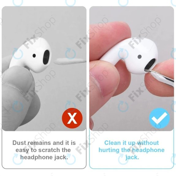 Cleaning Pen for Wireless Earphones, White