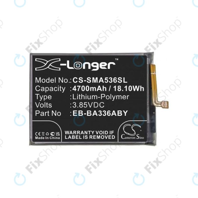 Samsung Galaxy A53 A536B - Battery EB-BA336ABY 4700mAh HQ