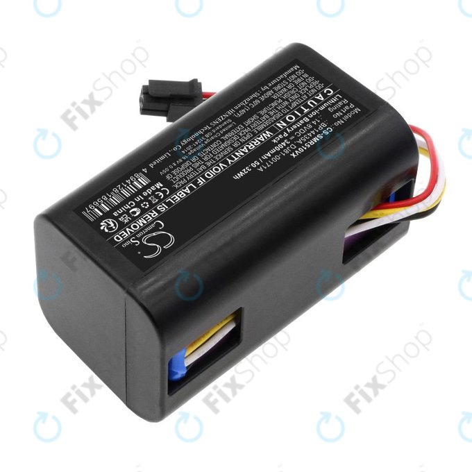 Battery for Samsung PowerBot-E, Eureka i5, Midea i5, i9, 3400mAh, Li-Ion, 14.8V, BP14435A, HQ