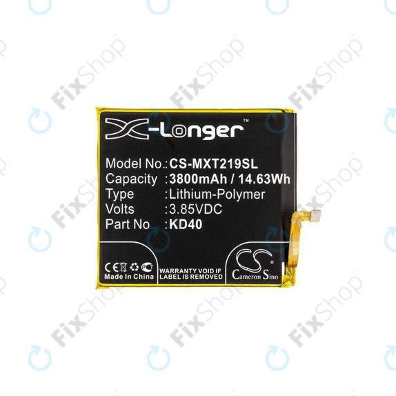 Motorola Moto G8 Plus - Battery KD40 3800mAh HQ