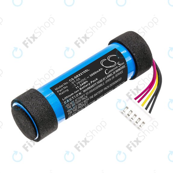 Battery for Sony SRS-XB21, 3000mAh, Li-Ion, 3.78V, ST-05, HQ